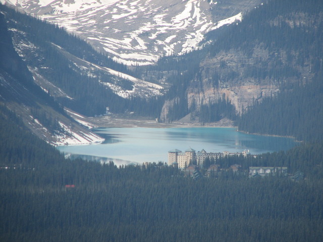 Lake Louise with the Chateau Lake Louise