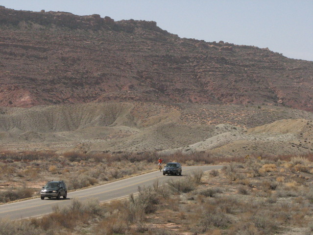 Jim approaching the transfer point