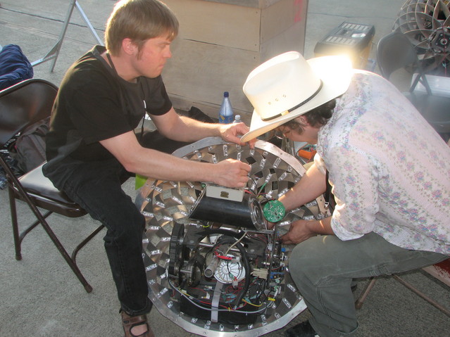 img_7278.jpg: Rick and Eric fixing orbs