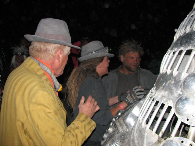 img_9566.jpg: James, Mills and JDV at the dragon art car