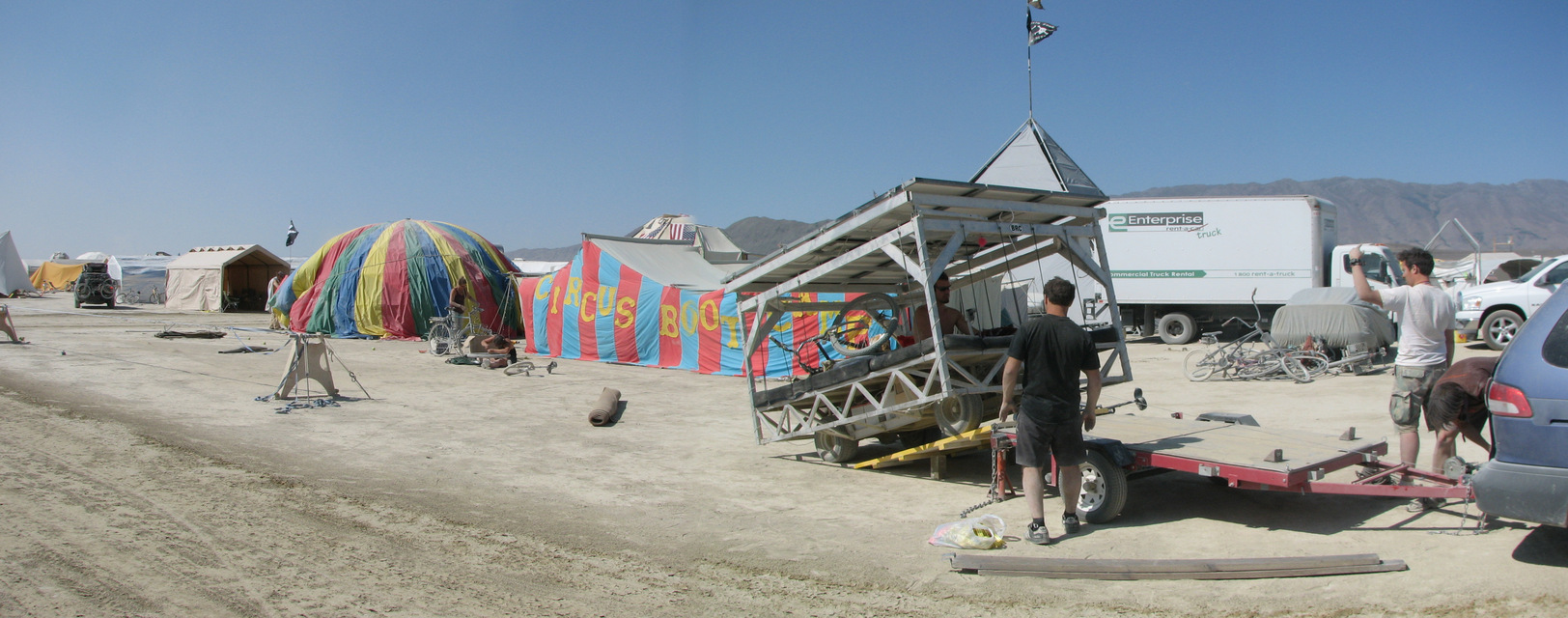 img_9733_pano.jpg: Packing up Circus Boot Camp...